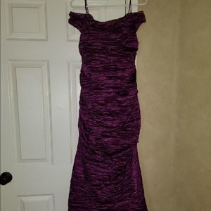 Evening gown, worn once